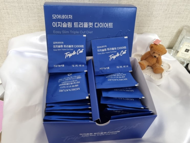  운동하기 힘든 무더운 여름철 모어네이처 이지슬림 트리플컷 다이어트와 함께한 후기