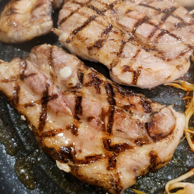  회기역 경희대 꽃세겹살 맛집 2차는 고기야 미안해 모임 회식하고 왔어요