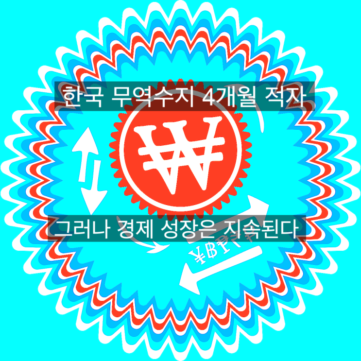  [대한민국무역수지/경제위기] 2022년 7월 대한민국 무역수지 적자 확대가 경제위기를 의미하지않는다.