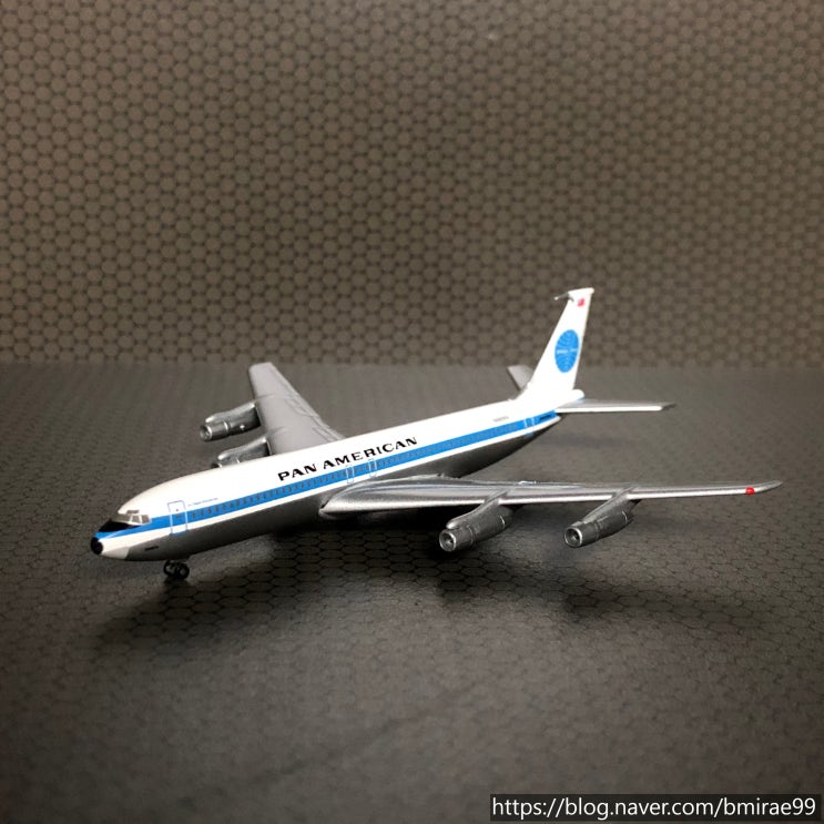  [1/500 여객기] 보잉 707-320B 팬 아메리칸 항공 도장