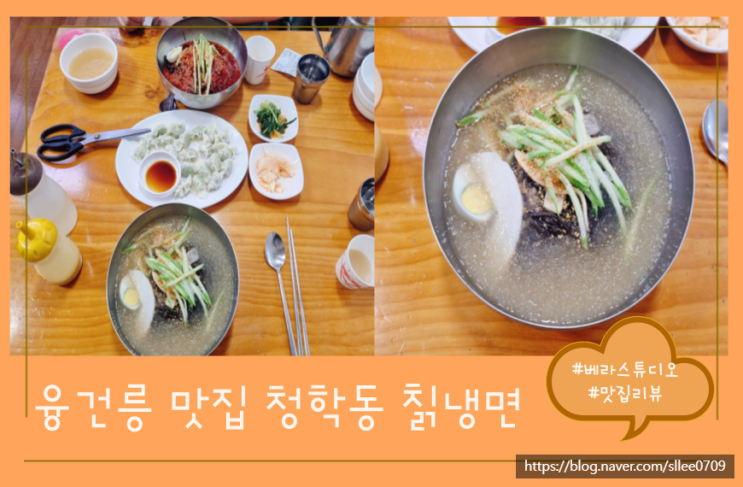  융건릉 맛집 청학동 칡냉면 솔직 후기