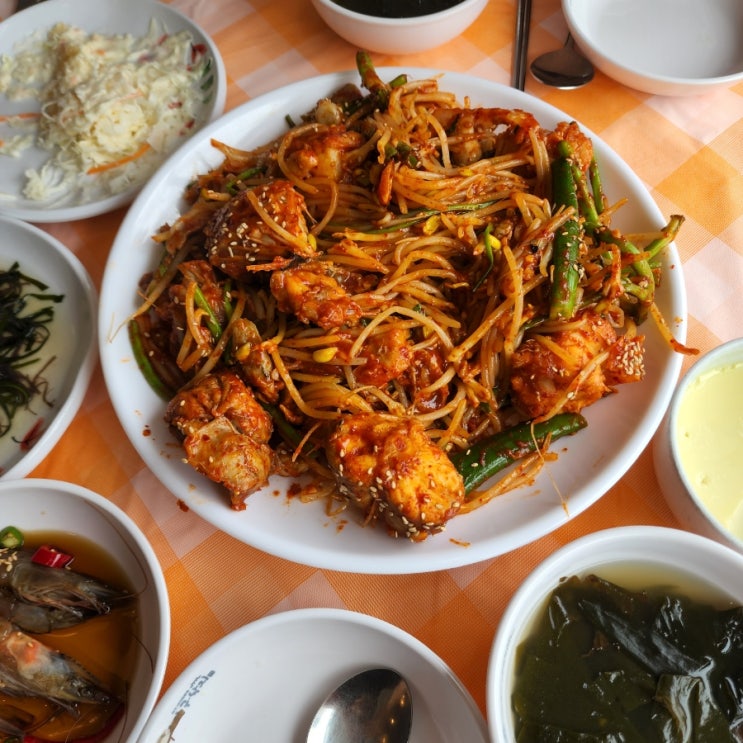  발산역아구찜, 코다리찜 퀄리티 높은 아구찜을 먹을 수 있는 맹순이꽃게아구찜 : 단체 모임 및 회식 추천