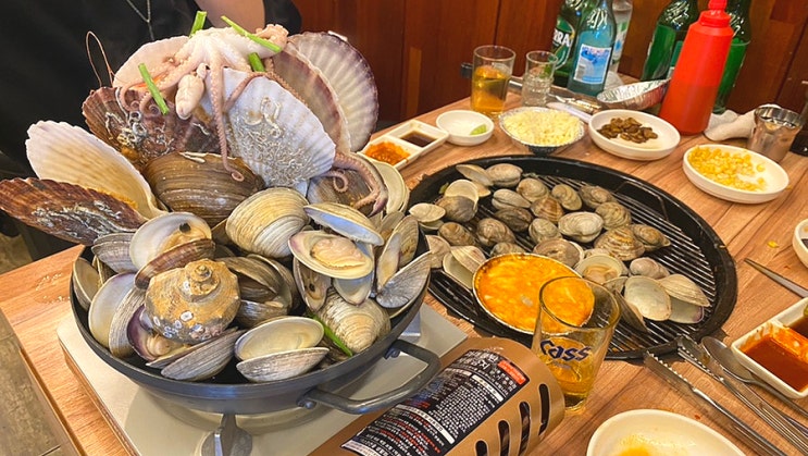  서울대입구 맛집 : 푸짐하고 맛있는 조개구이 ,조개찜 행운동 조개