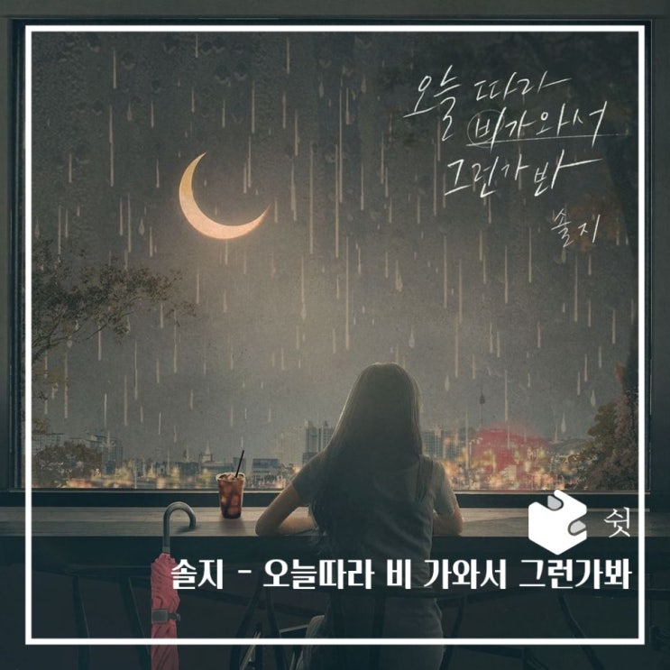  하루 한 곡솔지 - 오늘따라 비가 와서 그런가
