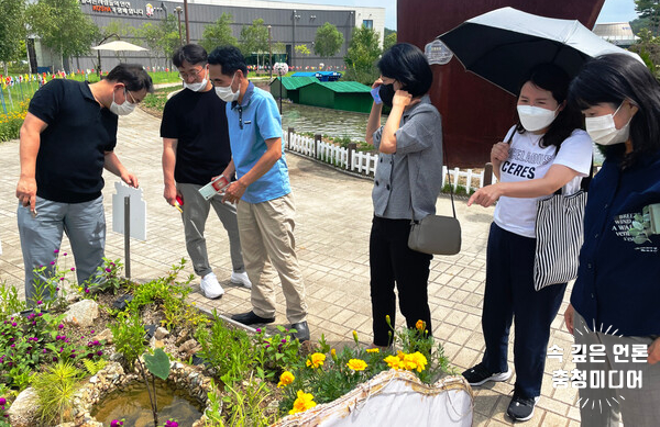  제천시 '한평정원' 전국서 벤치마킹 방문 잇따라