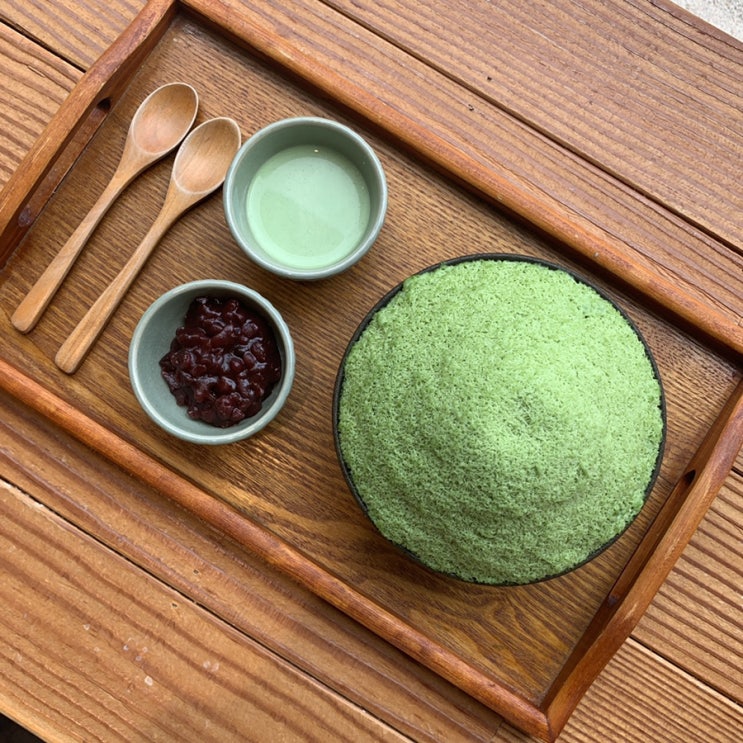  대구 앞산 오마모리 말차빙수&밀크티 맛집