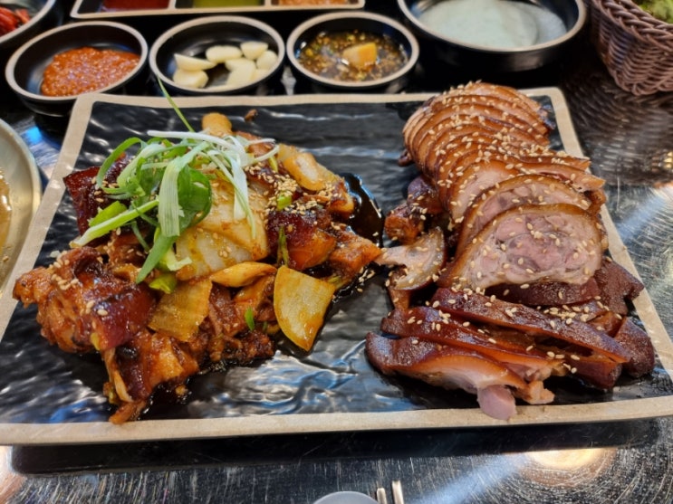  김해 장유동 족발맛집 / 원조수양족발 / 냉채족발&불족발&일반족발 / 루프탑식당