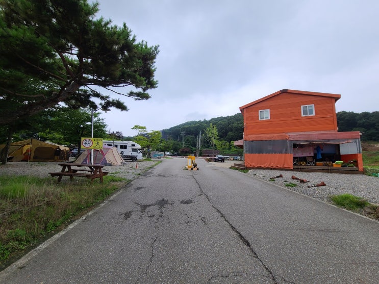김포한강 오토캠핑장 솔로 캠핑