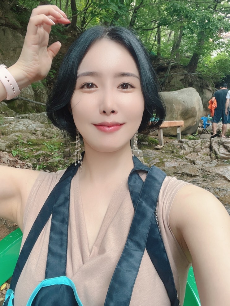  김해 장천계곡가든 / 계곡에 발 담그고 백숙과 오리를 즐길 수 있어요.