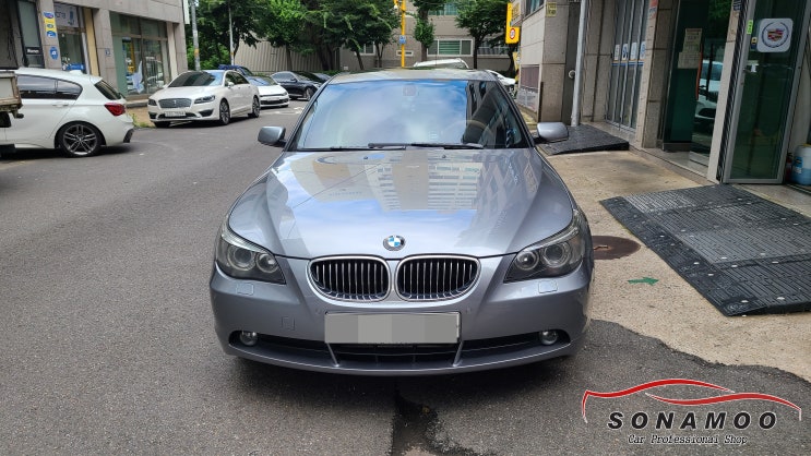  인천 BMW E60 후방 카메라 장착