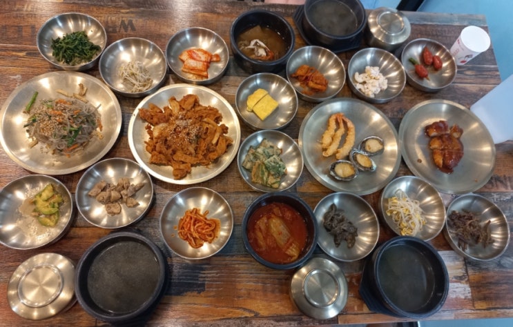  장유 율하 맛집 기가 막힌 한정식 한 상 더부엌 메뉴 정보