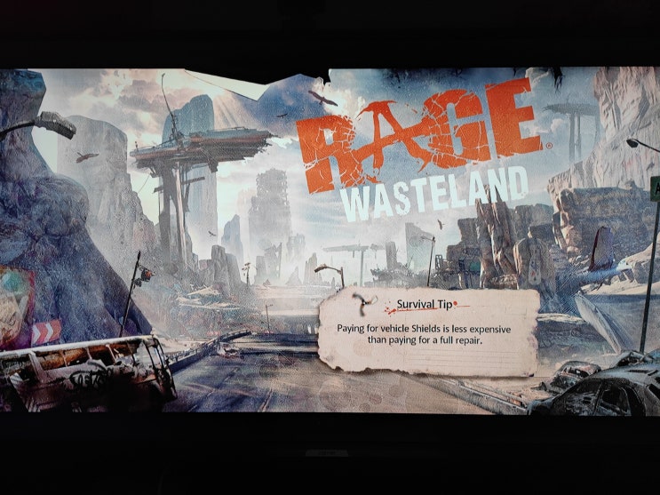  플스3 60프레임 아주 부드러운 플레이가 가능한 FPS게임 레이지 RAGE 심지어 2인 플레이까지