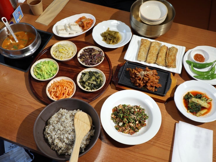  영종도 점심 맛집 봄이보리밥 가족외식 추천해요