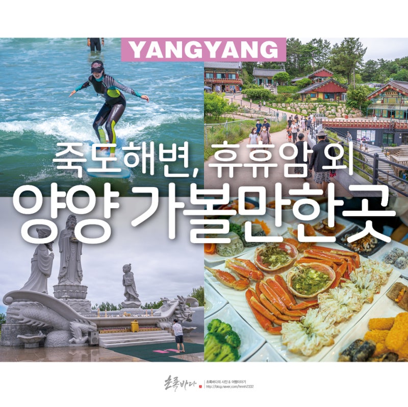 양양서피비치카페서핑강습 강원도 서핑 명소 볼거리