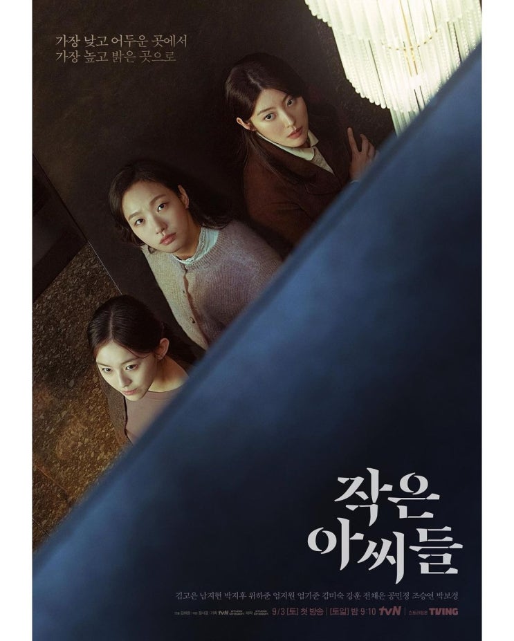 tvN 새 토일드라마 '작은 아씨들' 세자매 김고은,남지현,박지후가 높은 곳으로 갈 수 있을까