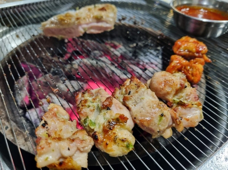  인천 주안 닭갈비 맛집 The 숯불닭 애주가라면 단골 될 듯한