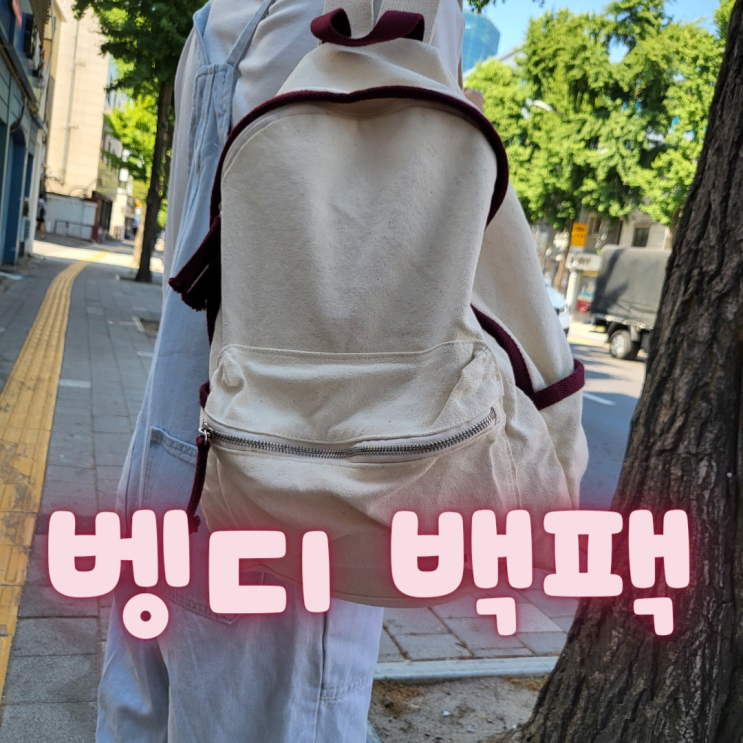  [가벼운 컨버스 백팩 추천] 벵디 젝키 와인색 후기(VENGDI Jackie bag)
