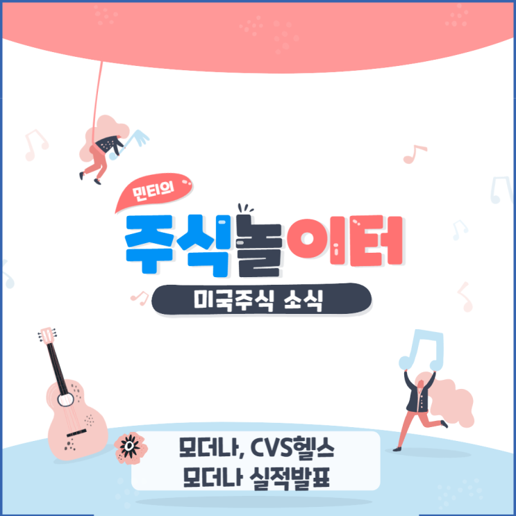 모더나, CVS헬스, 언더아머 실적 발표 정리