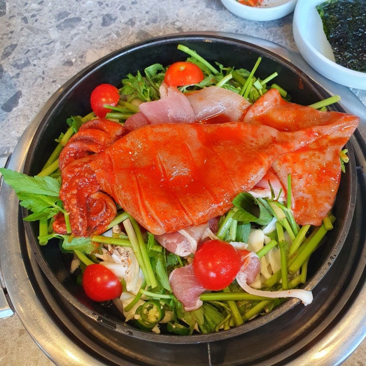  반딧불오징어 신당동 오징어불고기 전골