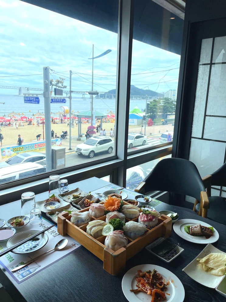  부산 광안리 맛과 멋 뷰까지 완벽한 회 코스요리 전문점 이어도횟집