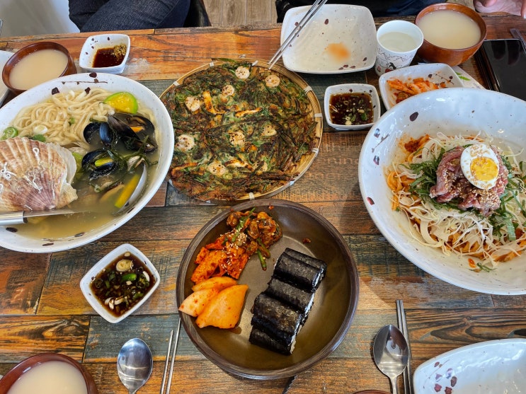  광안리해수욕장 전망최고 맛집 나사리식당 추천