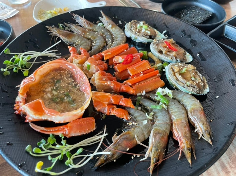 경포대맛집 : 강릉유환식당 새우장 홍게장