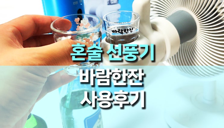 소주 혼술 선풍기, 바람한잔 무선선풍기 사용 후기 소주 혼술 선풍기, 바람한잔 무선선풍기 사용 후기