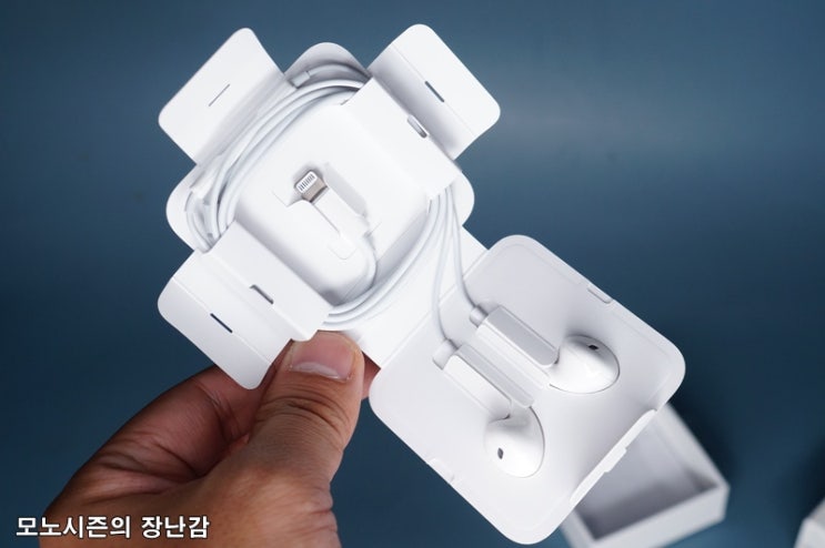 애플코리아 정품 8핀 라이트닝 유선 오픈형 이어폰 이어팟 구매후기