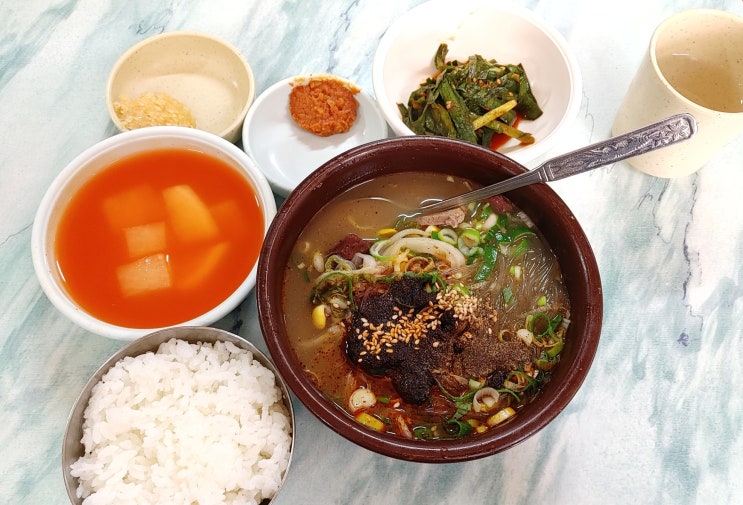  제주시 아침해장국하기 좋은 중앙로 영화의거리 맛집 미풍해장국