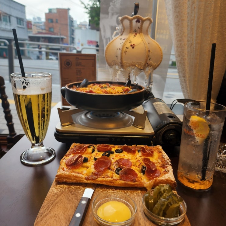  방화동 신상 술집 추천 금별맥주 신방화역점 : 토마토해장파스탕, 패스츄리피자, 가라아게, 벌꿀맥주,하이볼, 피치트리토닉