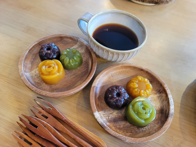  봉평 건강식 맛집 늘봄먹거리에서 점심과 후식을 한꺼번에 해결하기!_늘봄카페편