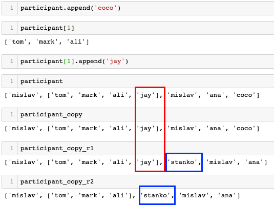 [python] copy module - 얕은 복사, 깊은 복사 (deepcopy) : 네이버 블로그