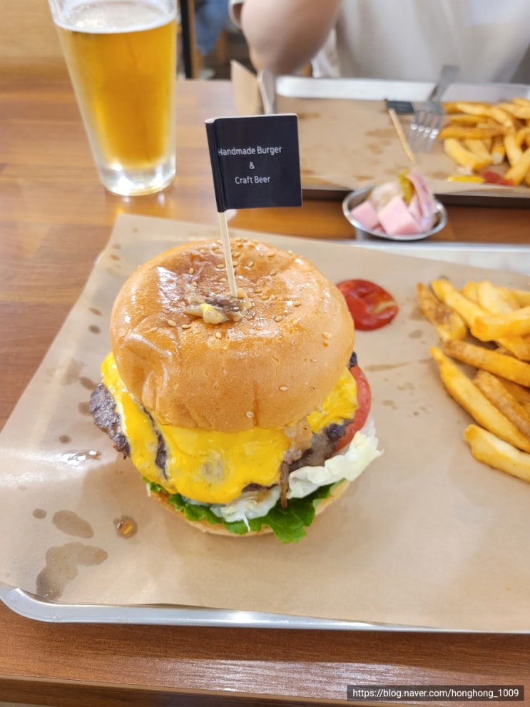  [부천 상동] 탄단지 완벽한 음식, 백종원도 방문한 수제버거&수제맥주 맛집 "버거스타일(BUGER STYLE)"