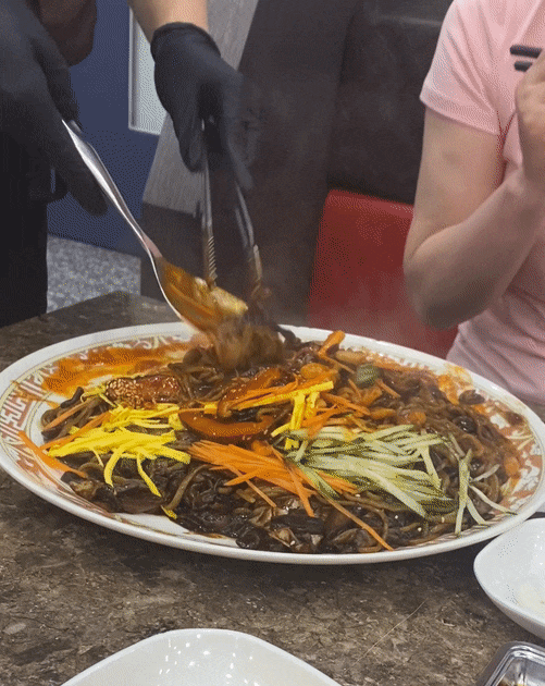  광주 유향 사천짜장 광동 탕수육 맛집, 대기실이 있는 중국집