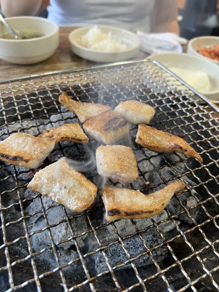  구산 맛집, 초벌해주는 고깃집, 찐단골 리뷰 <봉화골화로구이> 소갈비살, 항정살