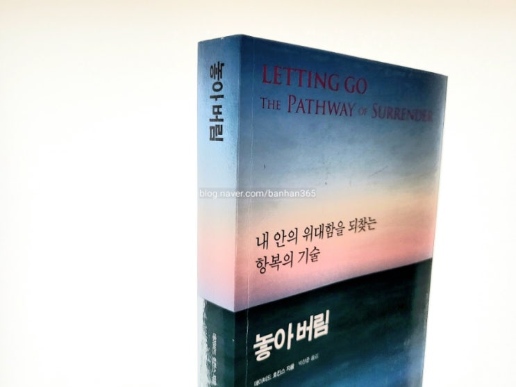  놓아버림 - 데이비드 호킨스 : 여러모로 놀라운 책!