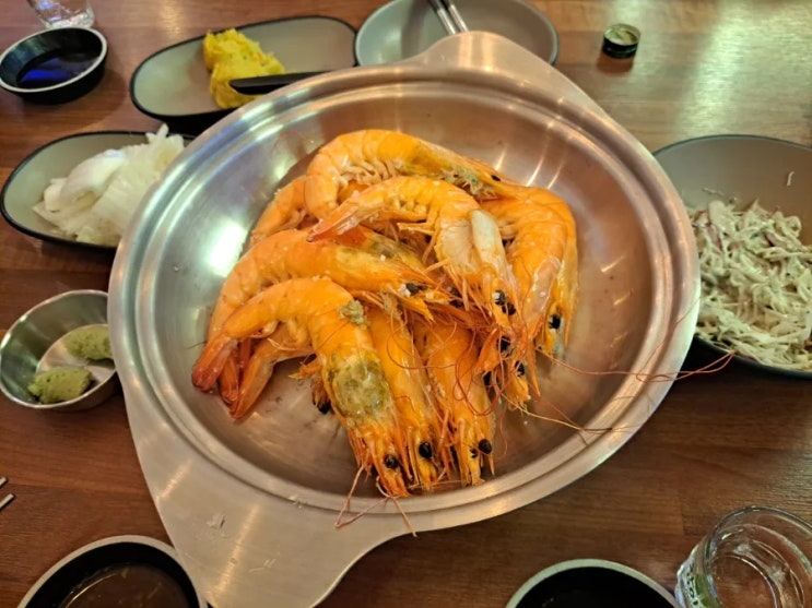 부천 롯데백화점 맛집 명불대하해물찜 : 해물찜(쭈꾸미찜), 대하구이 냠냠