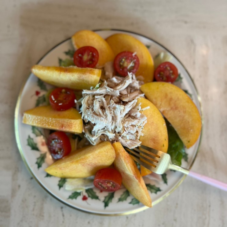 꿈블 고울연차님 황도 복숭아 후기_ 그릭모모 요거트, 복숭아 샐러드로 맛있게 먹기 꿈블 고울연차님 황도 복숭아 후기_ 그릭모모 요거트, 복숭아 샐러드로 맛있게 먹기