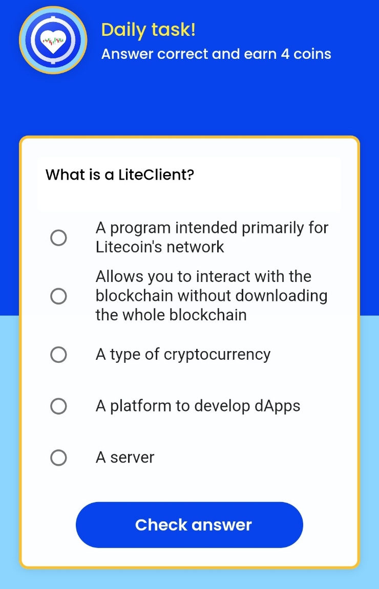 Remint daily tasks(레민트 일일퀴즈) - What is a LiteClient? LiteClient 란 무엇입니까?