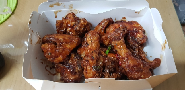 안양 박달동 맛집 BHC치킨 맛쵸킹 내돈내산 치킨 식사후기