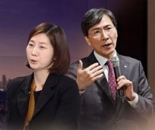 안희정 김지은 비서 이혼 출소 논란