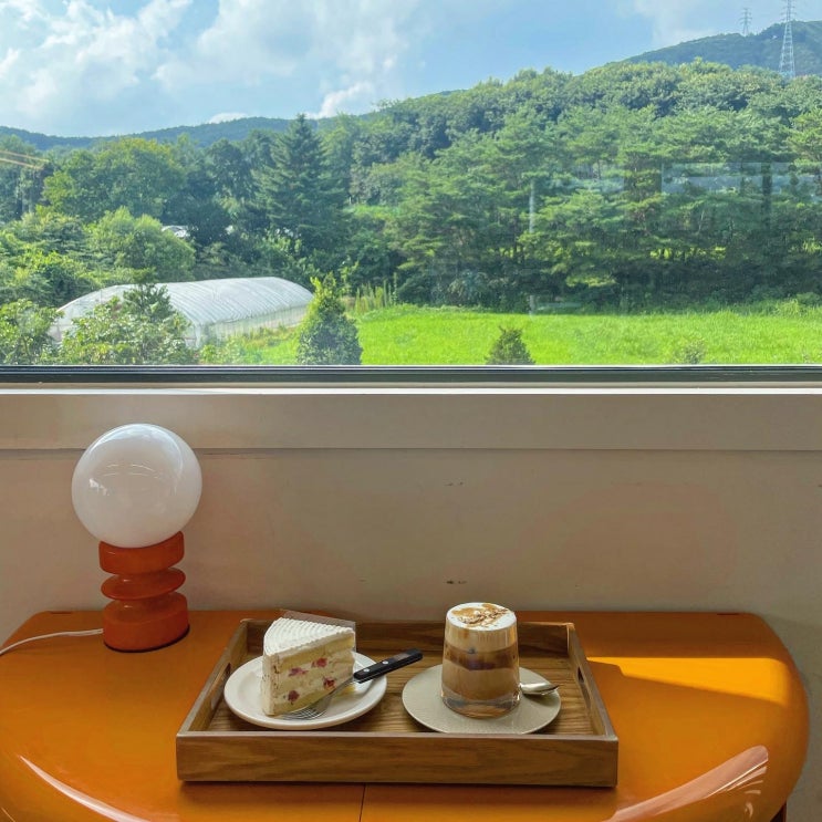  시골뷰가 매력적인 용인 카페, 몽트커피 Mont,t Coffee