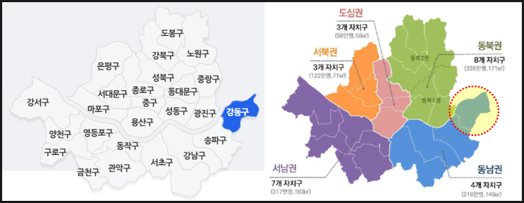  [소나무우유 임장1기 단체임장미션] 강동구 손품 (지역개요, 입지, 시세, 정비사업 등 파악하기)