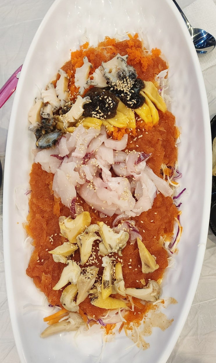  회오빠네수산시장 물회