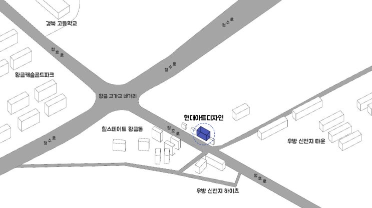  현대아트디자인 오시는길