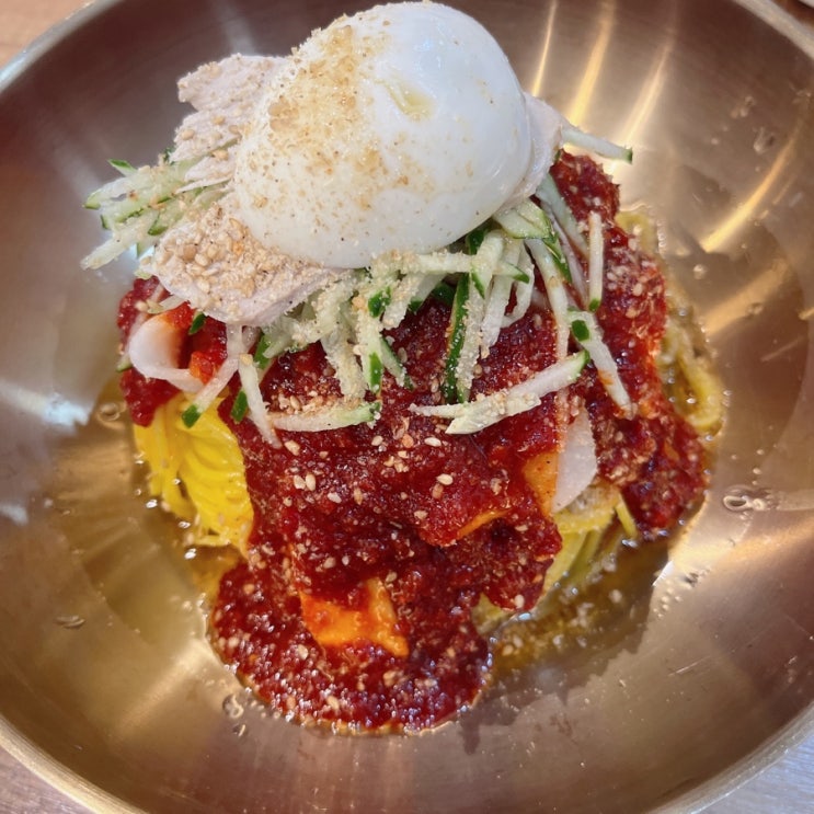  [관평동 돈까스] 관평동 해밀담 돈까스_비빔냉면