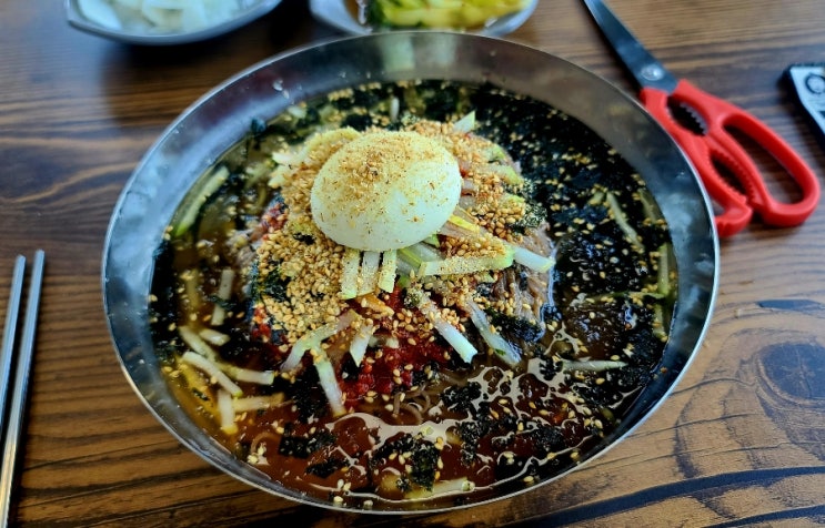  송탄맛집 생활의 달인 주문진 소돌막국수