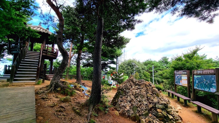  푹푹 찌는 여름날 속초 청대산 산행