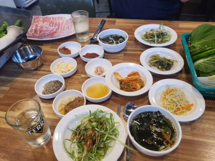  [광주 산수동] 생대패/대패삼겹 맛집 '산수대패' (+건강한 다양한 쌈 채소까지) 내돈내산솔직리뷰