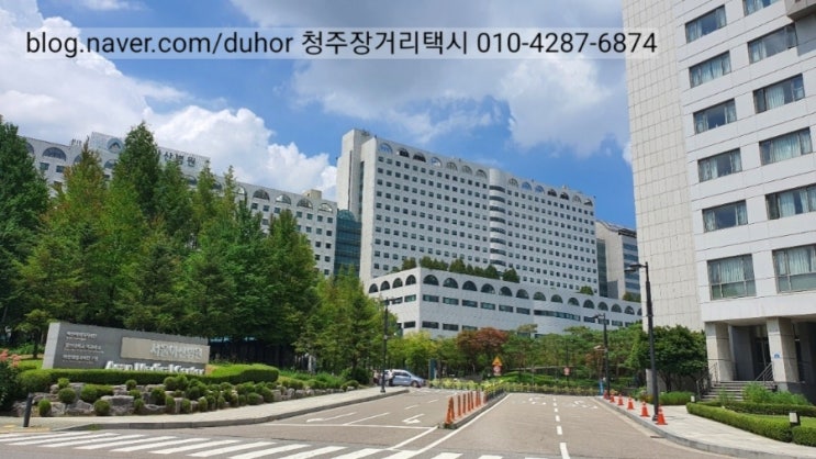  청주장거리택시 서울아산병원 운행기